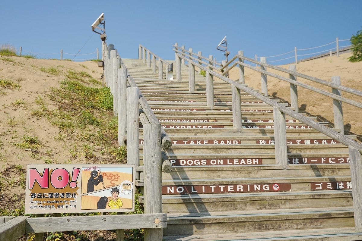 【鳥取免費景點推薦】日本最大觀光砂丘/日本地質百選 山陰海岸國立公園特別保護地區 鳥取砂丘 - 第6張圖 【鳥取免費景點推薦】日本最大觀光砂丘/日本地質百選 山陰海岸國立公園特別保護地區 鳥取砂丘