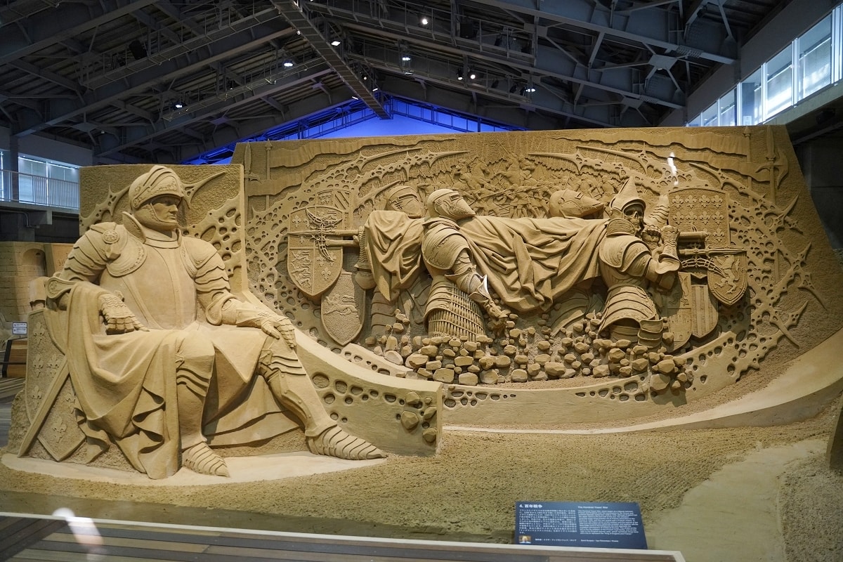 【鳥取室內景點推薦】一期一會藝術沙雕 沙雕環遊世界第15屆展覽法國篇 鳥取砂丘砂之美術館