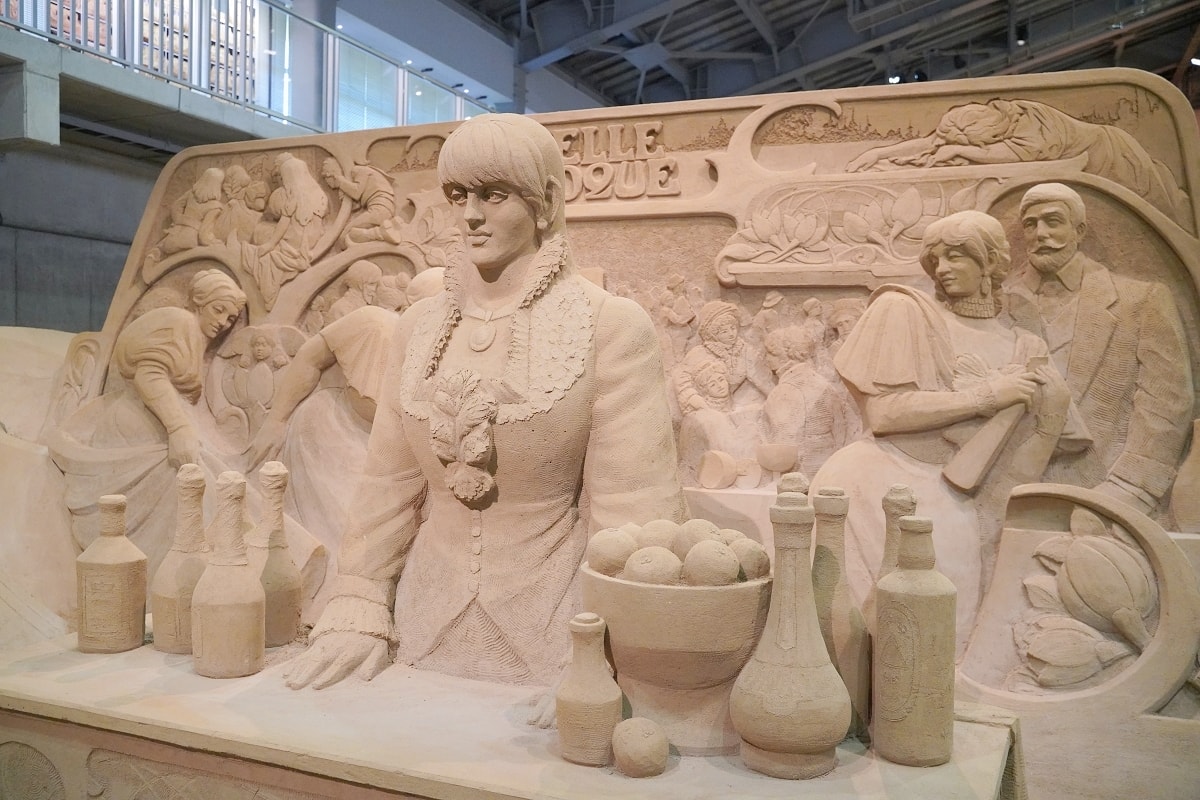 【鳥取室內景點推薦】一期一會藝術沙雕 沙雕環遊世界第15屆展覽法國篇 鳥取砂丘砂之美術館