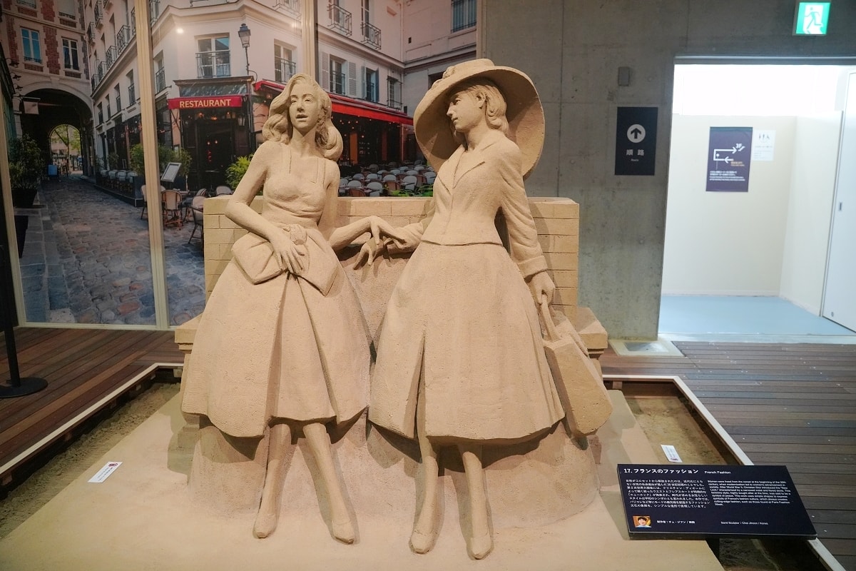 【鳥取室內景點推薦】一期一會藝術沙雕 沙雕環遊世界第15屆展覽法國篇 鳥取砂丘砂之美術館