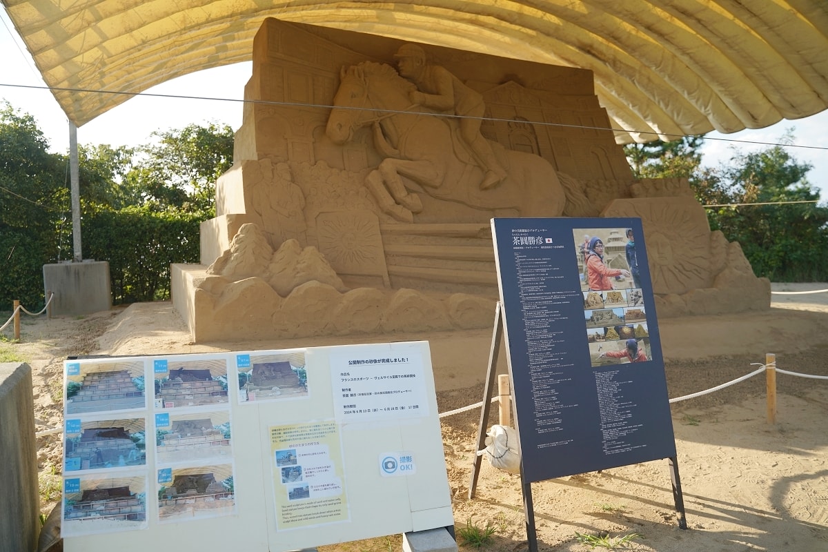 【鳥取室內景點推薦】一期一會藝術沙雕 沙雕環遊世界第15屆展覽法國篇 鳥取砂丘砂之美術館