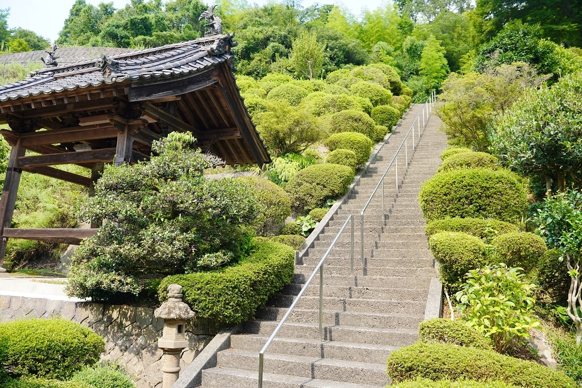 【成田山青龍寺】因幡的成田山 創建於西元710元(和銅3年) 1300多年歷史真言宗寺廟