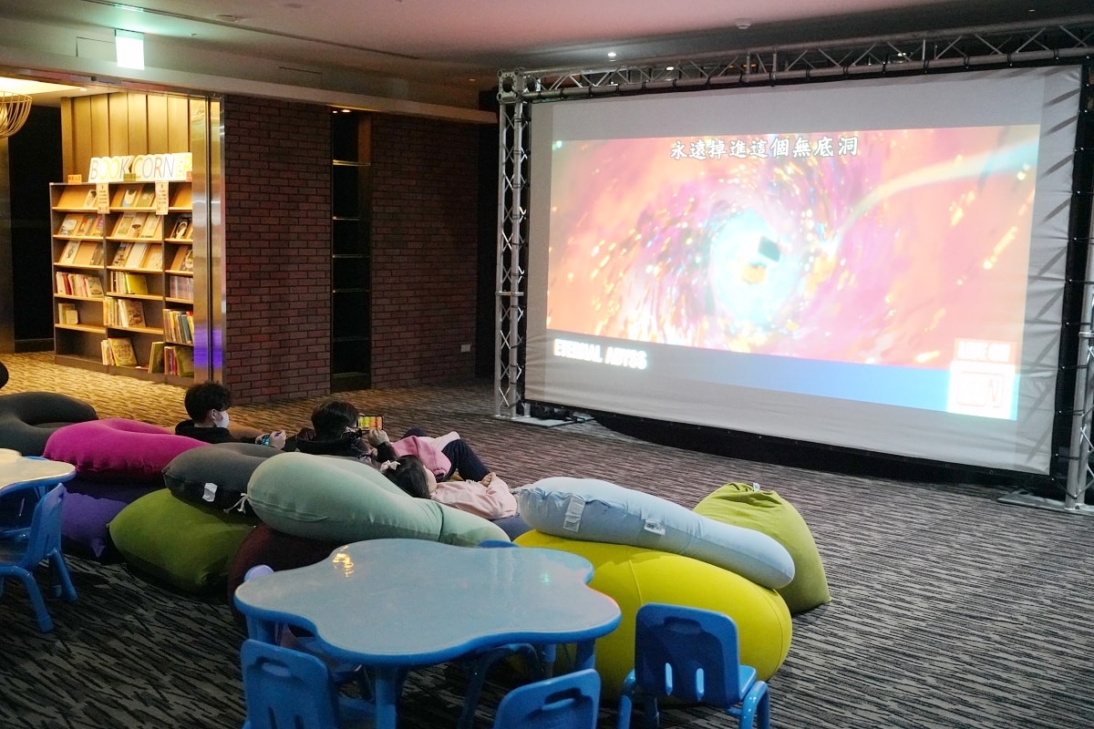【淡水親子飯店推薦】台灣最美飯店無敵海景客房 宇宙太空電玩主題房 福容大飯店淡水漁人碼頭