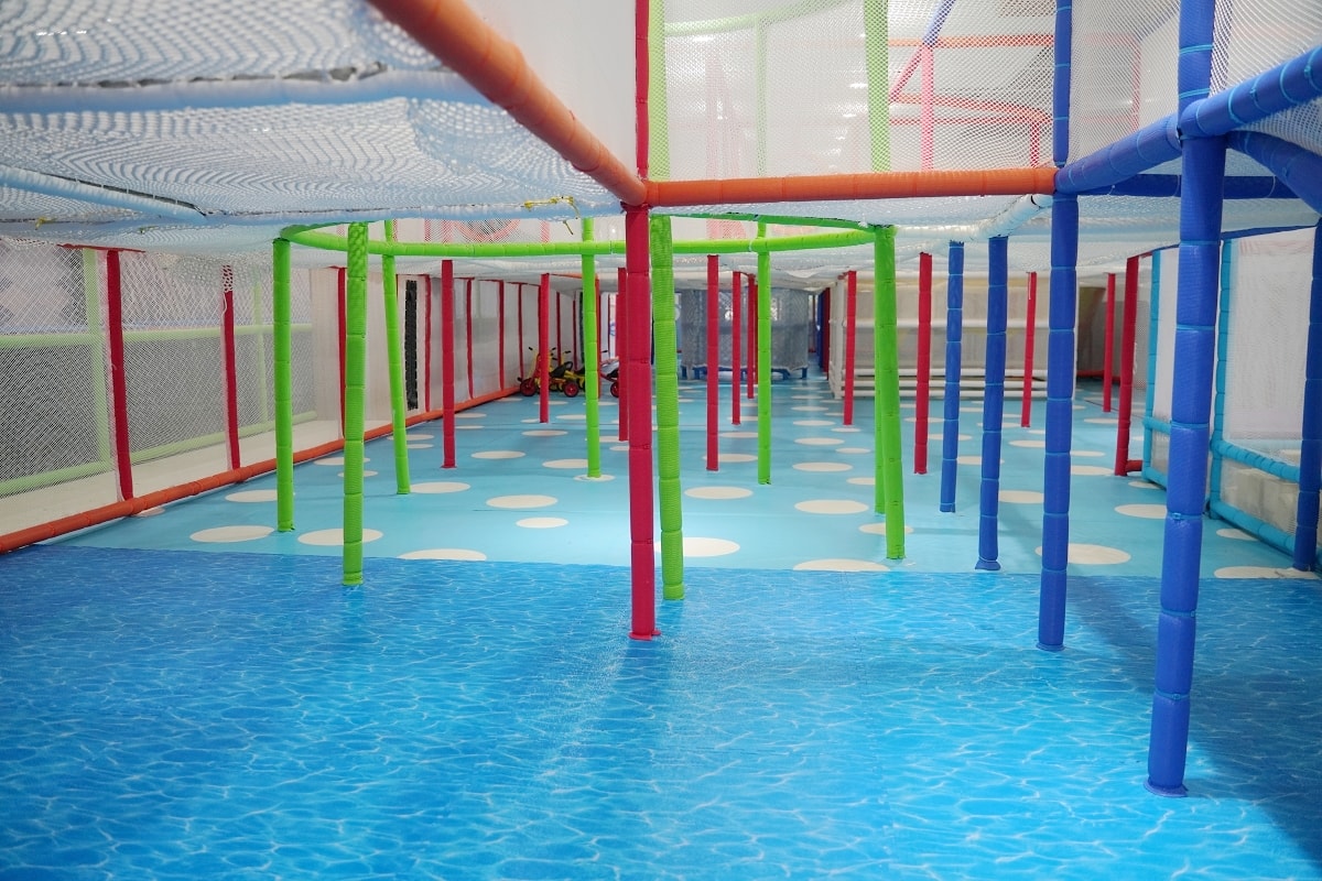 【淡水室內兒童樂園推薦】淡水最好玩親子體能館 週五~週日限定 淡水阿熊勇闖歡樂島親子體能館