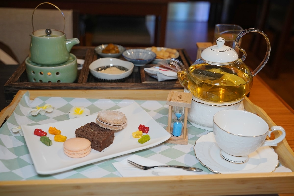 【淡水漁人碼頭下午茶推薦】坪林茶莊百年老店好茶滋味 文青品茶一人一席 福容大飯店樂活初號店