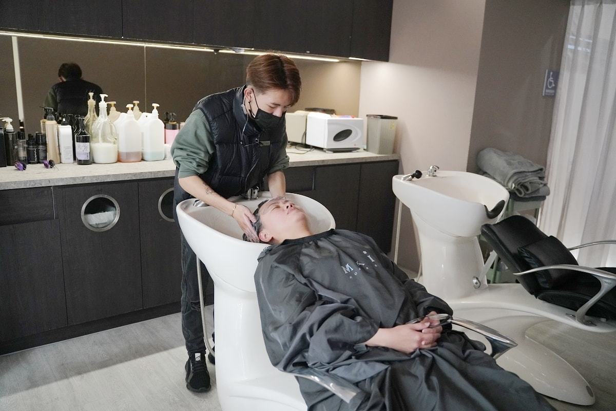 【TiAM Hair 中壢中平店】桃園中壢CP值最高美髮沙龍染髮專門店 京喚羽超強結構護髮