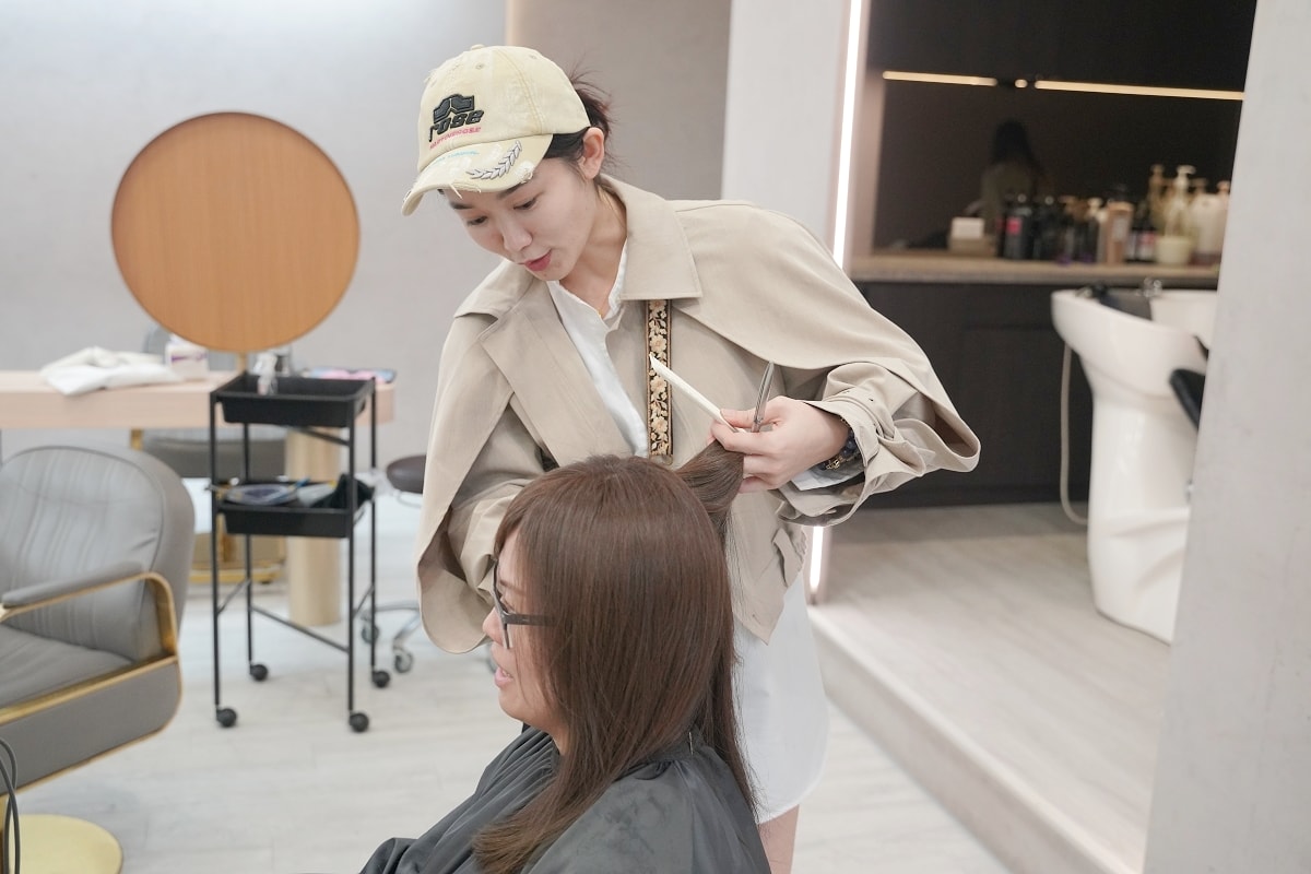 【TiAM Hair 中壢中平店】桃園中壢CP值最高美髮沙龍染髮專門店 京喚羽超強結構護髮