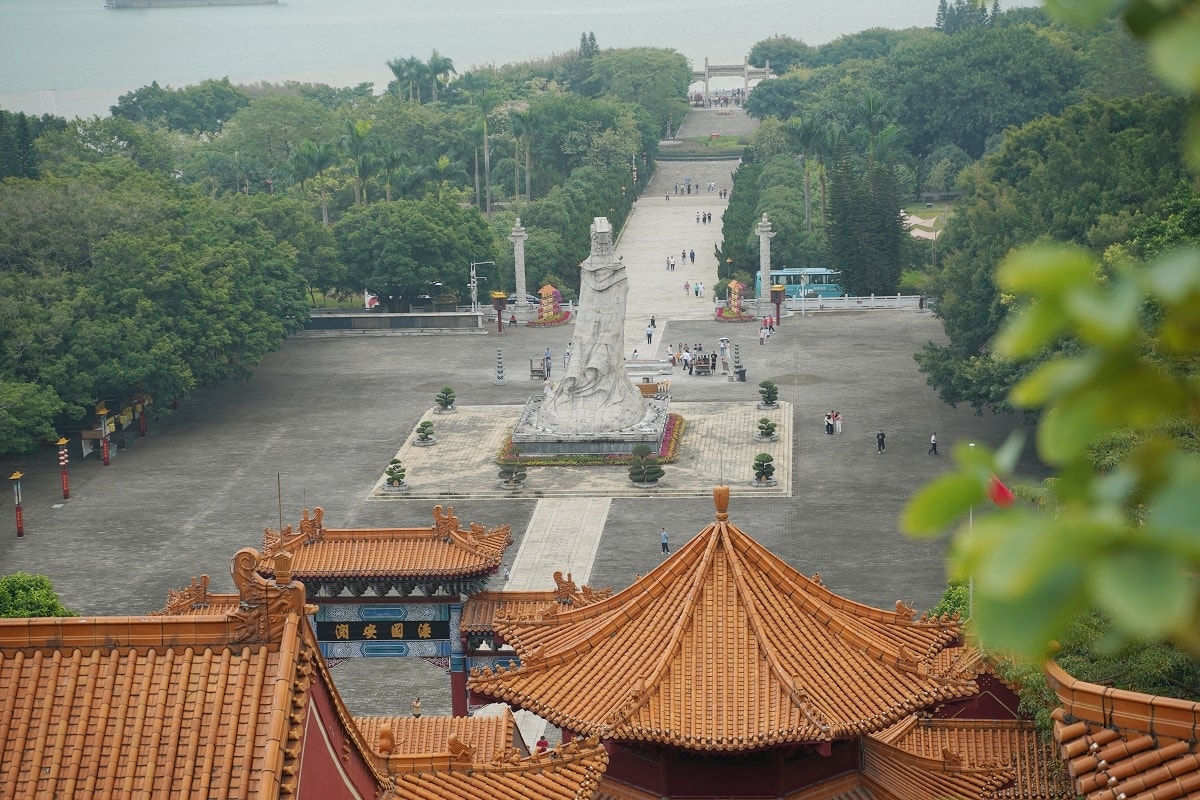 【南沙天后宮】始建於明朝故宮宮殿風格天下天后第一宮 東南亞最大媽祖廟 14.5米石雕天后像