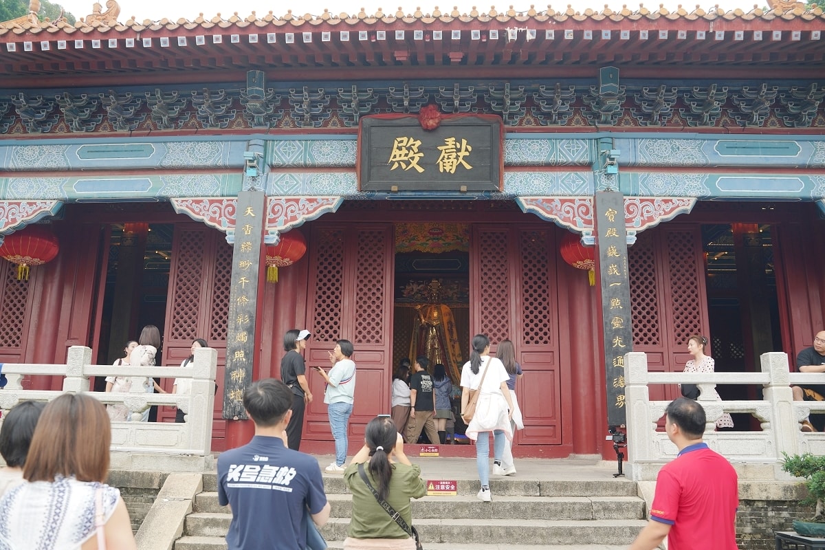 【南沙天后宮】始建於明朝故宮宮殿風格天下天后第一宮 東南亞最大媽祖廟 14.5米石雕天后像