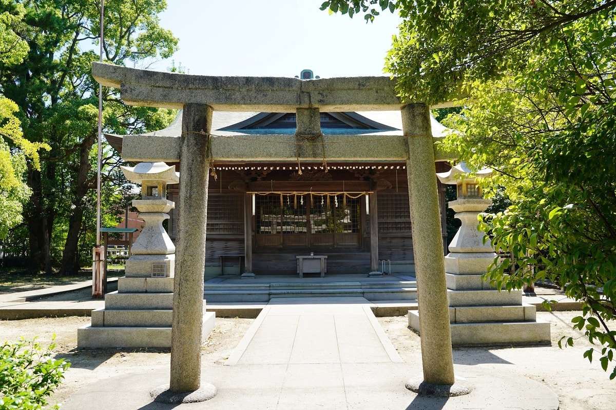 【鳥取境港免費景點推薦】伯耆八八幡宮之一 境港市指定文化遺產 創建於1431年前 大港神社