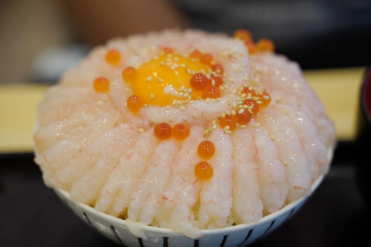 【HATONOVA三光丸境港】境港海鮮丼飯推薦 漬け鮮魚かけ放題 醬油漬生魚片丼飯吃到飽