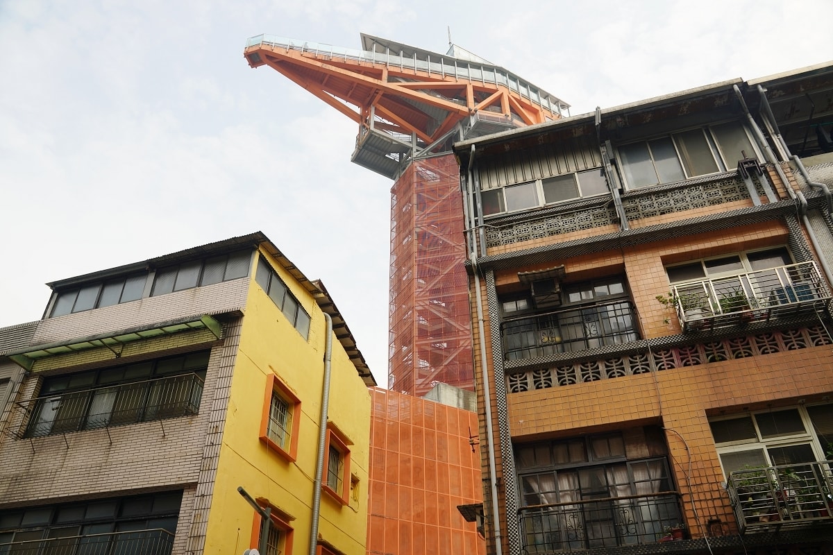 【基隆免費景點推薦】橋式起重機觀景台 一覽基隆城市街景 KEELUNG TOWER 基隆塔