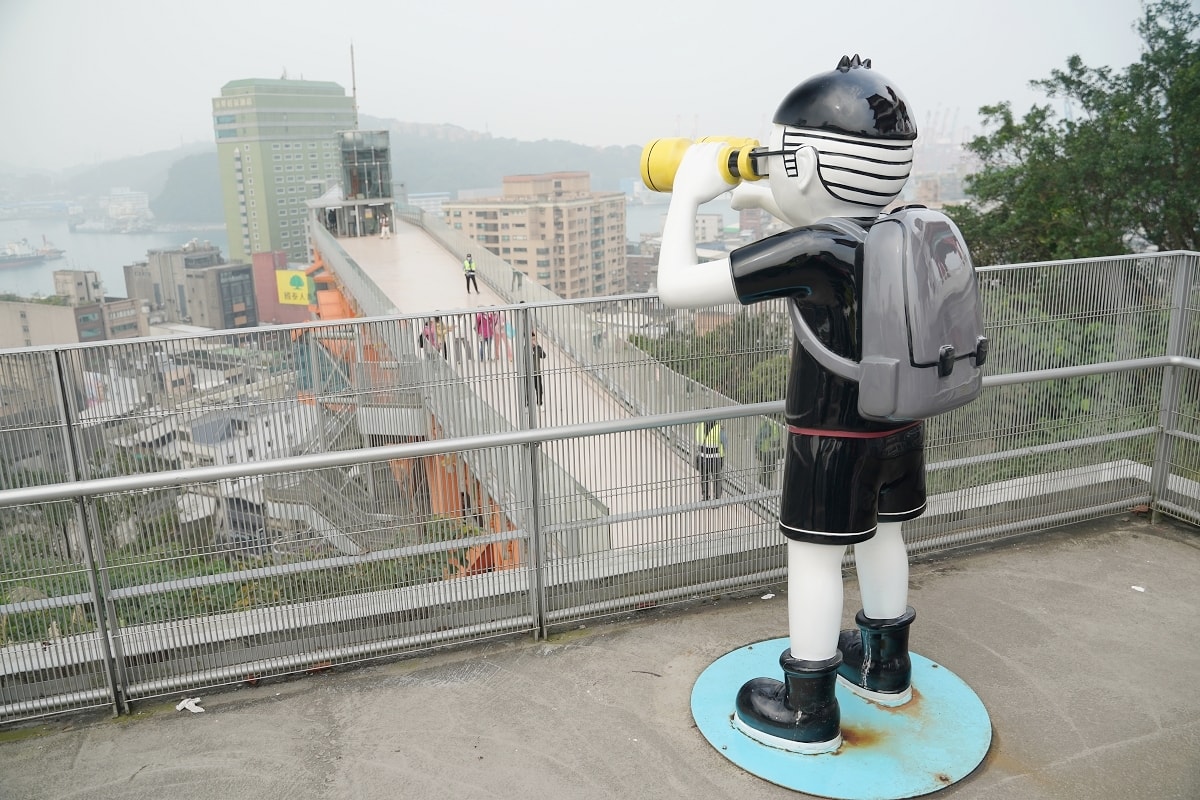【基隆免費景點推薦】橋式起重機觀景台 一覽基隆城市街景 KEELUNG TOWER 基隆塔
