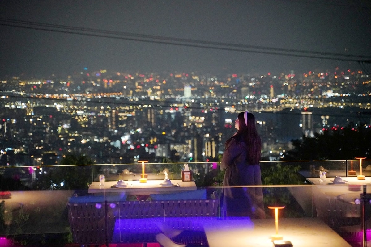 【八卦夜未眠景觀餐廳】陽明山唯一活體海鮮餐廳 台北最美火鍋燒肉陽明山景觀餐廳 極宴牛肉套餐