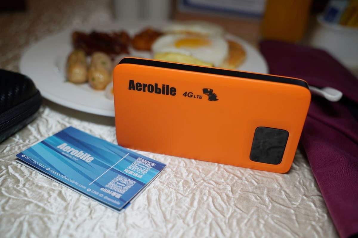 【郵輪岸上觀光上網卡推薦】全台獨家Aerobile翔翼通訊 岸上觀光專用WIFI機心得分享