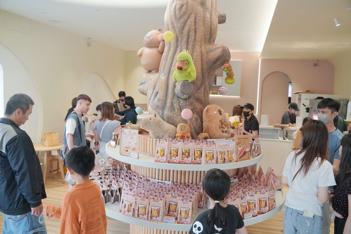 【卡比拉拉台式馬卡龍專賣店】內壢伴手禮專賣店 超可愛水豚君卡比巴拉主題甜品店