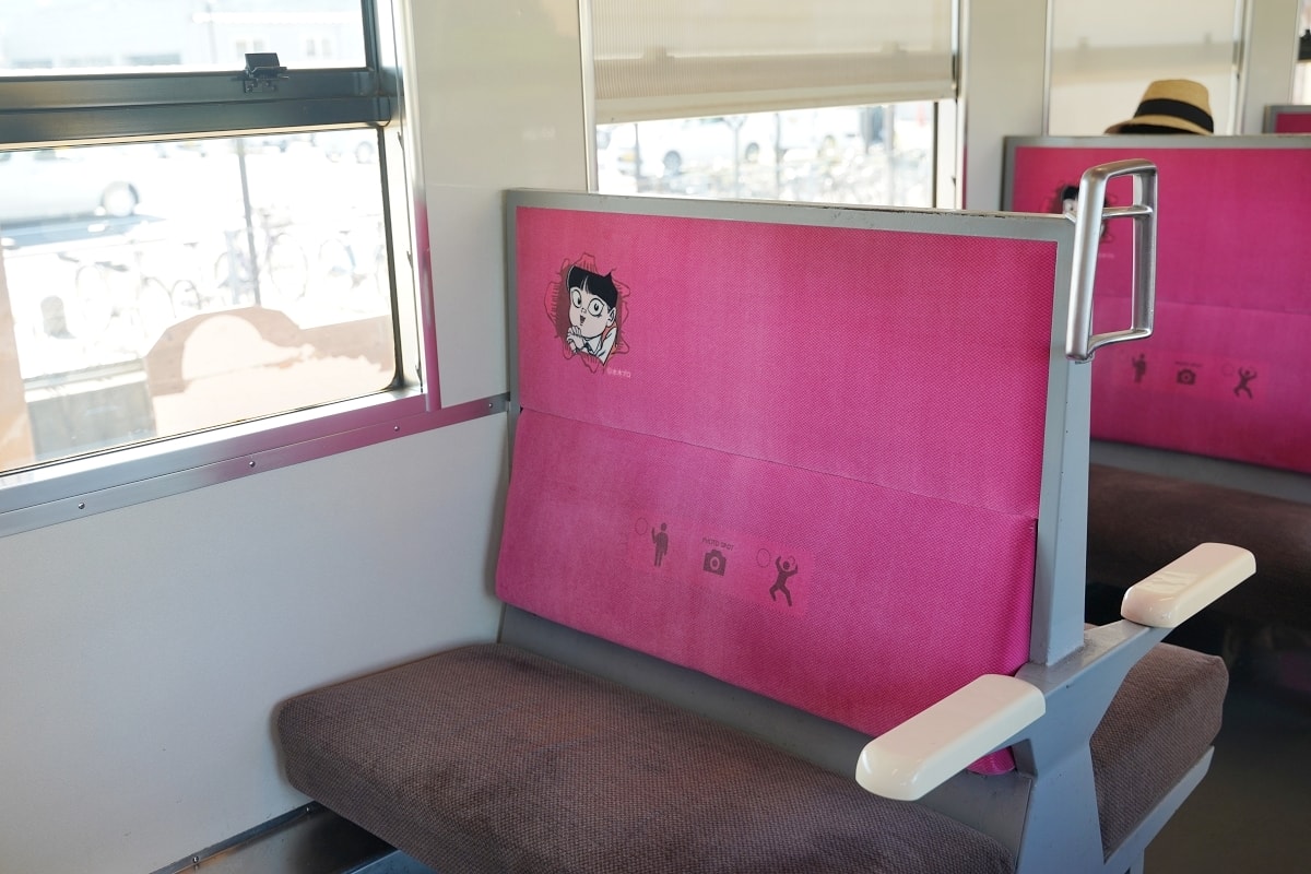 【JR境線鬼太郎列車】JR米子站⮂JR境港站 鬼太郎主題彩繪電車 鳥取島根知名觀光景點插畫 - 第7張圖 【JR境線鬼太郎列車】JR米子站⮂JR境港站 鬼太郎主題彩繪電車 鳥取島根知名觀光景點插畫