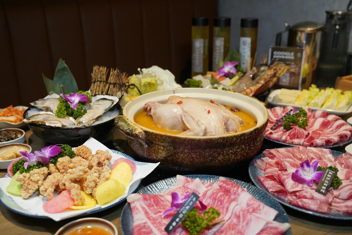 【星曜雞湯】台北中山區濃郁系雞湯火鍋 欣欣百貨內超人氣美食餐廳 商務聚餐包廂超人氣模特之夜