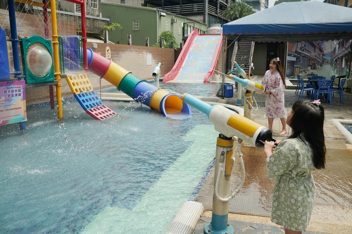 【川湯春天旗艦館】免費兒童遊戲區卡茲童樂園 SPA露天風呂兒童戲水區 享享自助百匯吃到飽