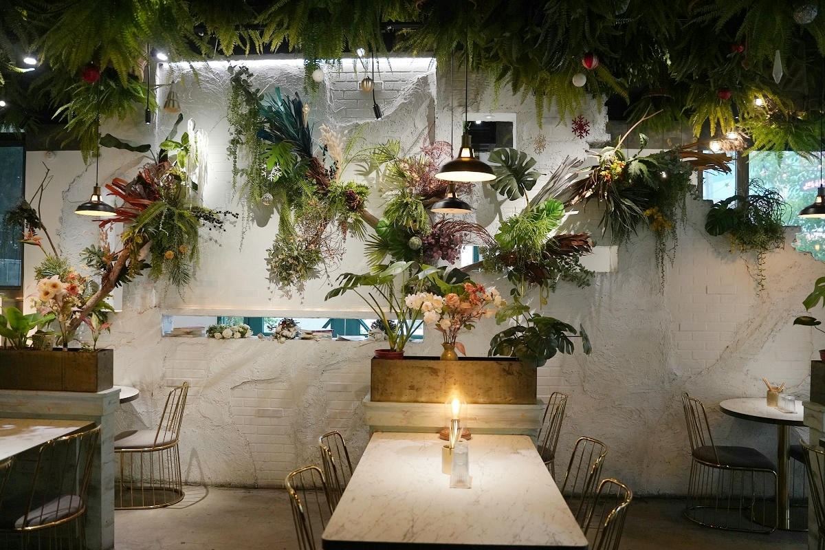 【Garden Party Restaurant】新竹約會慶生餐廳首選 森植系下午茶咖啡館