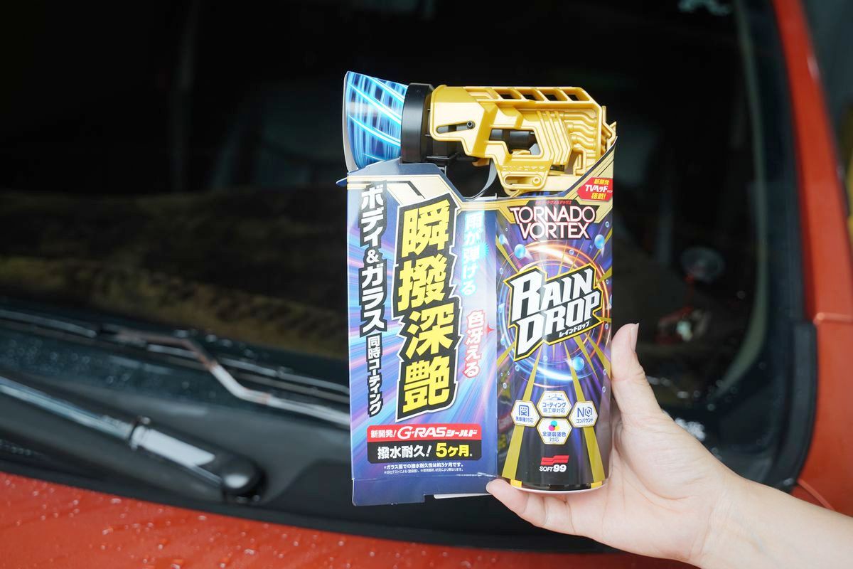 【SOFT99 龍捲風鍍膜劑】DIY自助洗車新手輕鬆上手 全車上膜一罐搞定 大範圍快速施工