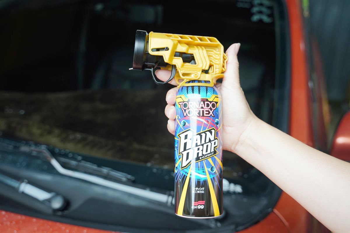 【SOFT99 龍捲風鍍膜劑】DIY自助洗車新手輕鬆上手 全車上膜一罐搞定 大範圍快速施工