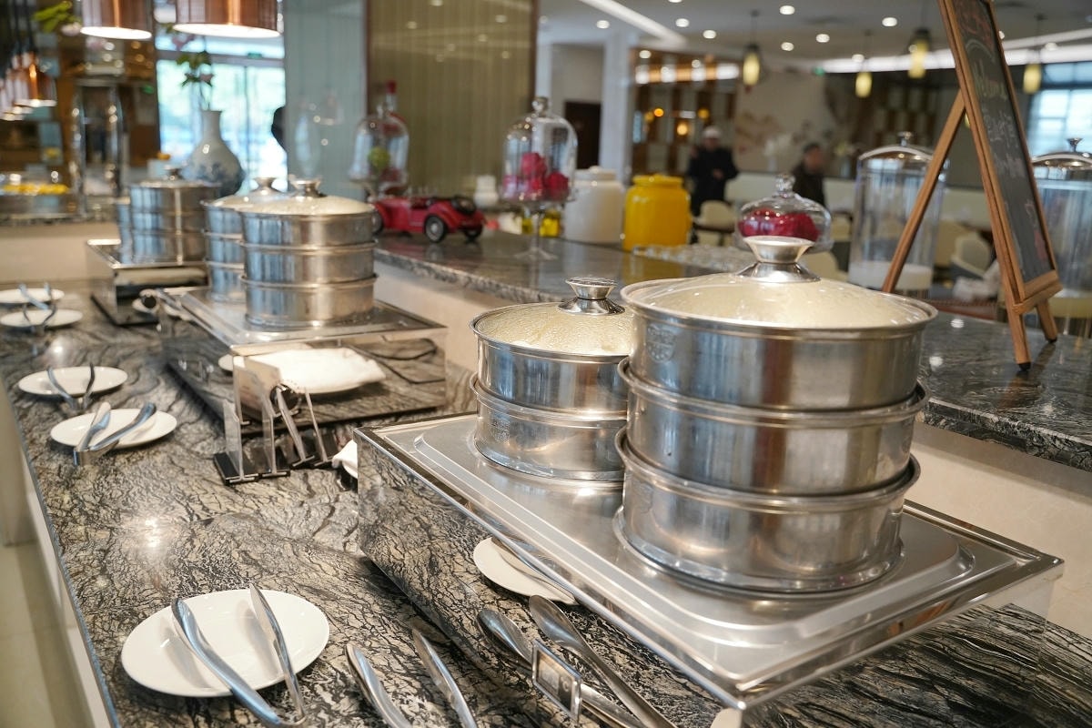 【常熟國際飯店】鄰近虞山國家森林公園/齊梁古剎興福寺 常熟市唯一五星級酒店 豐富早餐自助吧