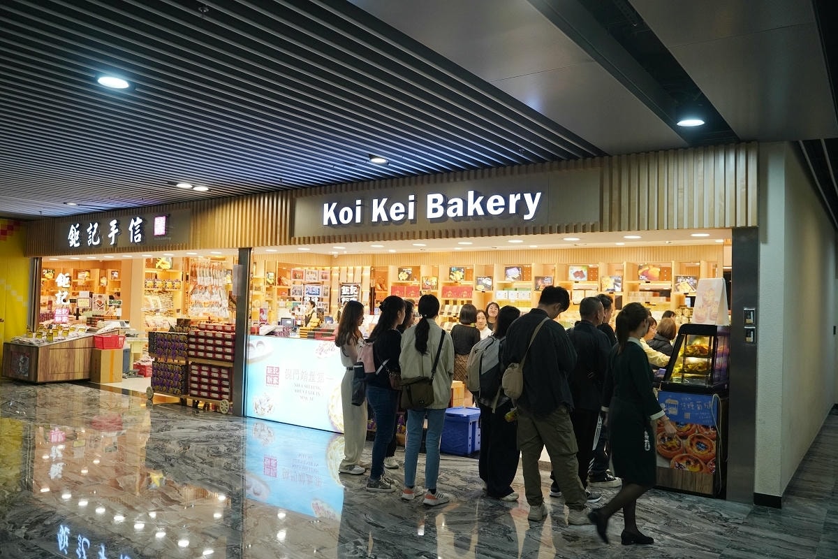 【澳門國際機場飛臺灣桃園國際機場】澳門國際機場環境店家餐廳介紹 澳門名產伴手禮蛋塔泡泡瑪特