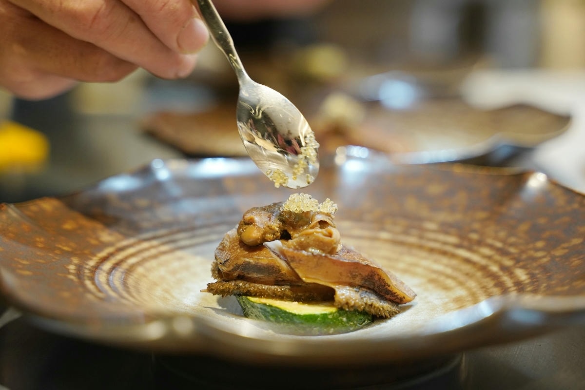 【海童鐵板料亭】青埔高質感無菜單鐵板燒料理 慶生約會商務聚餐好選擇 鄰近橫山書法藝術館