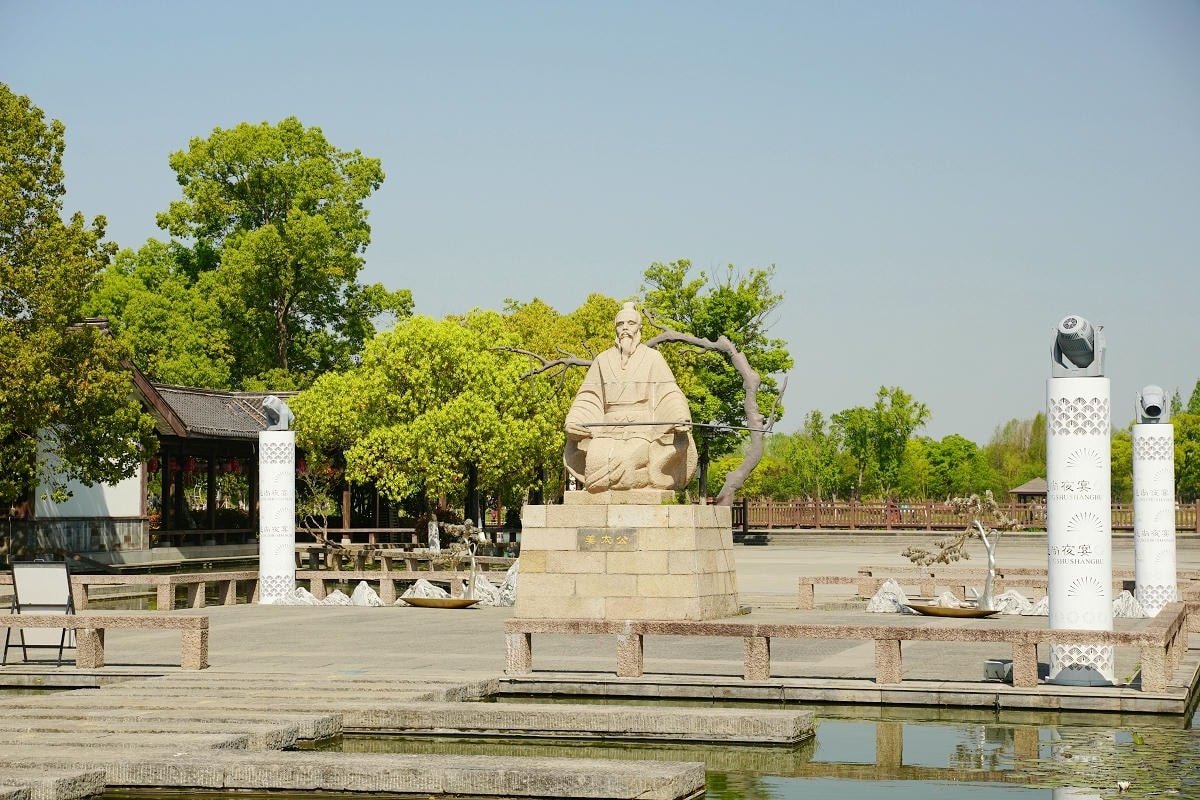 【常熟尚湖風景區】中國首批國家城市濕地公園 弦歌漁樂太公垂釣 竹筏穿行水上森林賞鳥絕佳之地