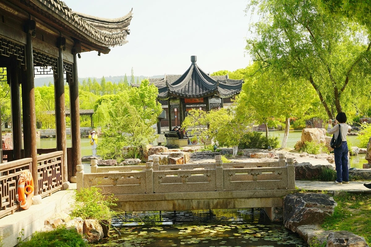 【常熟尚湖風景區】中國首批國家城市濕地公園 弦歌漁樂太公垂釣 竹筏穿行水上森林賞鳥絕佳之地