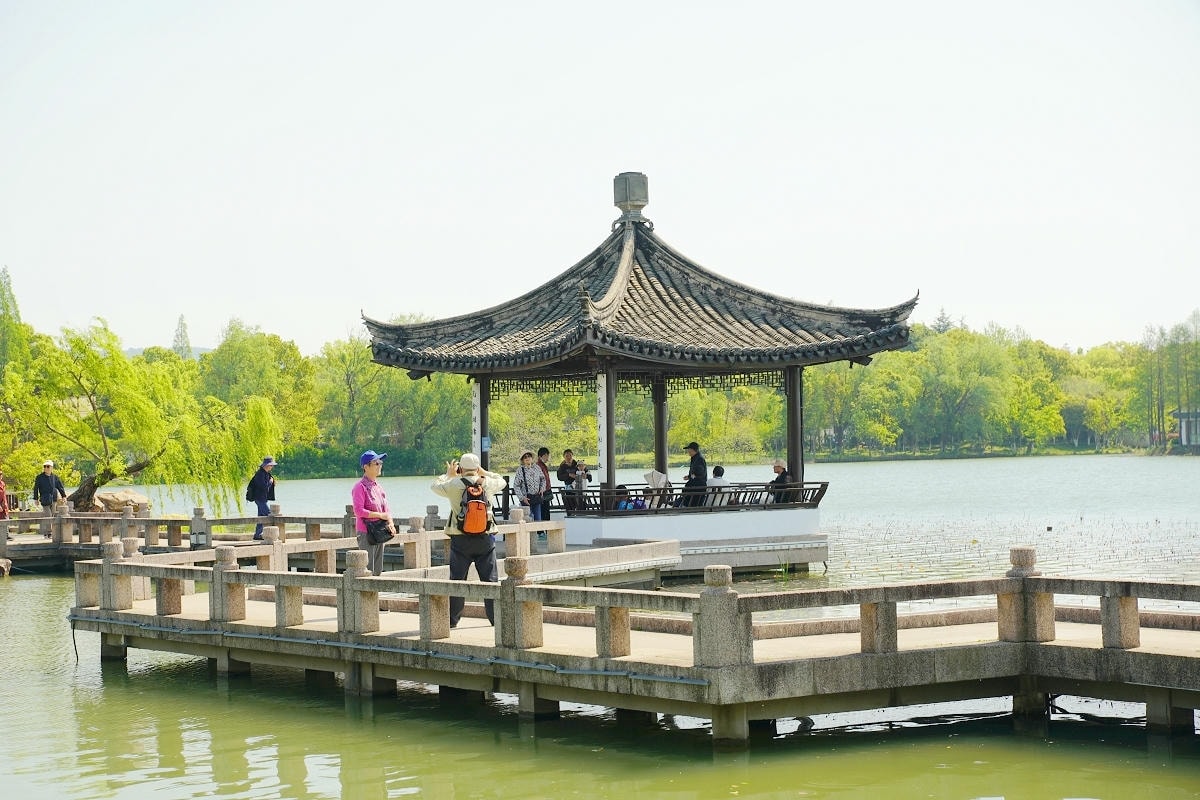 【常熟尚湖風景區】中國首批國家城市濕地公園 弦歌漁樂太公垂釣 竹筏穿行水上森林賞鳥絕佳之地