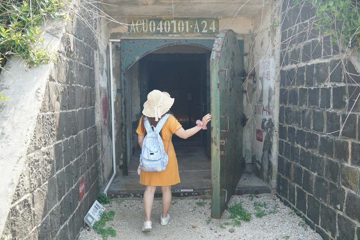 【縣定古蹟西嶼彈藥本庫軍事文化園區】澎湖網美景點洞窟式彈藥庫銅牆鐵壁 日治初期軍事建築