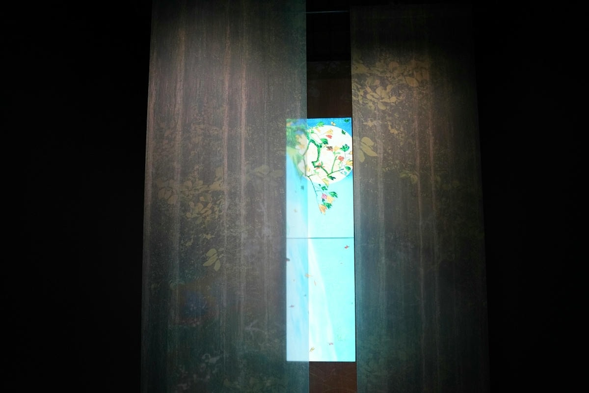 【會動的浮世繪展 日本藝術絕代之華台北站】唯美炫目投影映射技術 松山文創園區一號倉庫