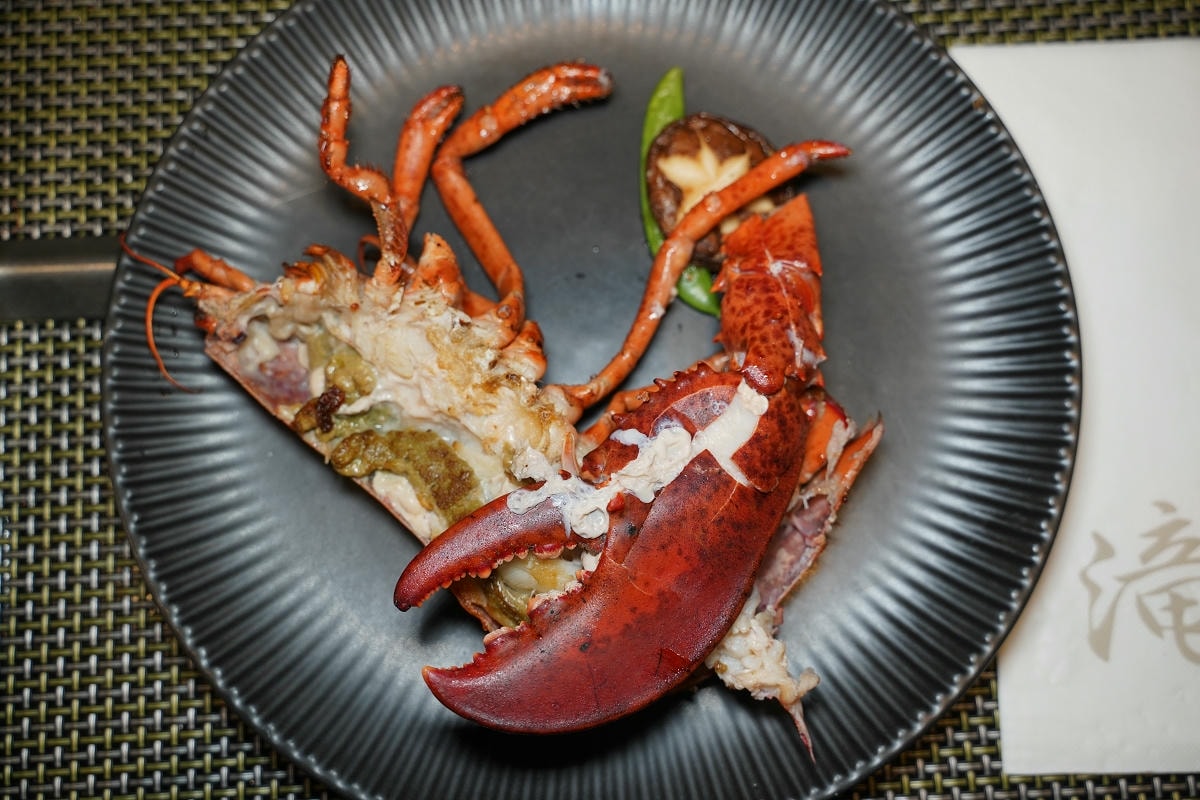 【滝鐵板燒】林口高品質鐵板燒推薦 全鐵板料理精緻餐點 2080就吃得到日本A5和牛活體龍蝦