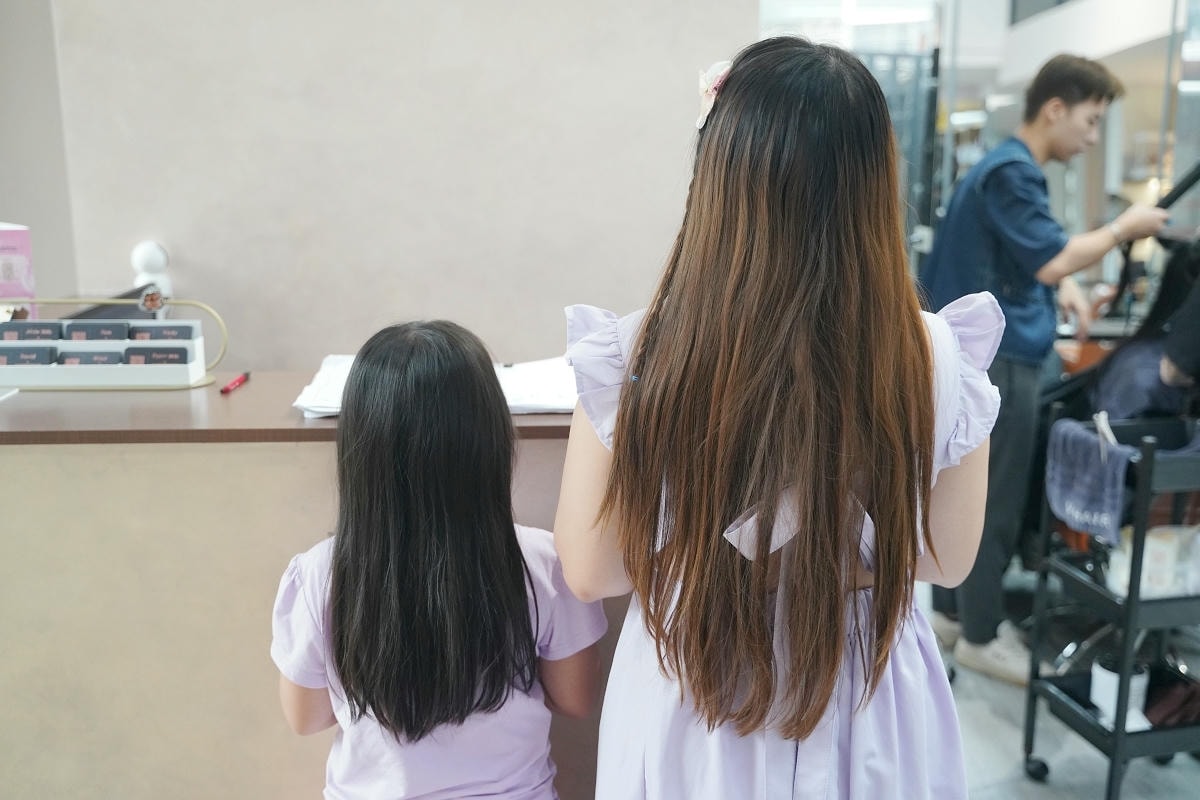 【台中西屯 VS Hair Salon】台中親子美髮沙龍推薦 可愛貓咪+卡皮巴拉水豚駐店