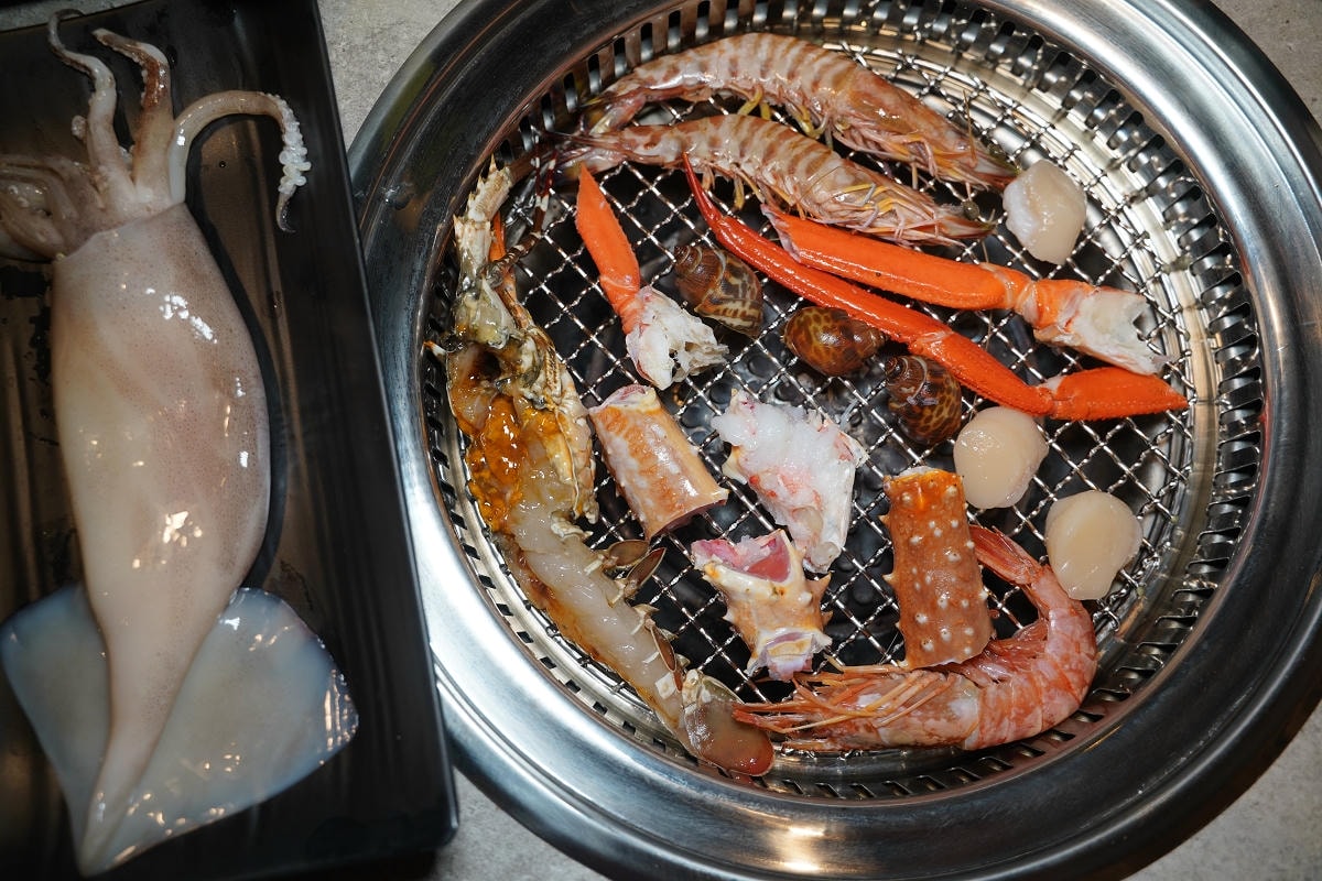 【三柒燒肉專門店大安敦化店】台北東區吃到飽餐廳推薦 忠孝復興聚餐好選擇 日本A5和牛吃到飽