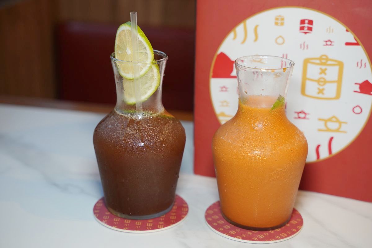【貍小籠新中式點心專門店】台北迪化街聚餐推薦 大稻埕煙火觀景餐廳首選 霞海城隍廟月老最愛流沙包