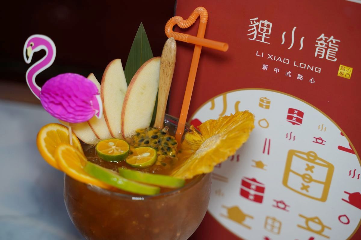 【貍小籠新中式點心專門店】台北迪化街聚餐推薦 大稻埕煙火觀景餐廳首選 霞海城隍廟月老最愛流沙包