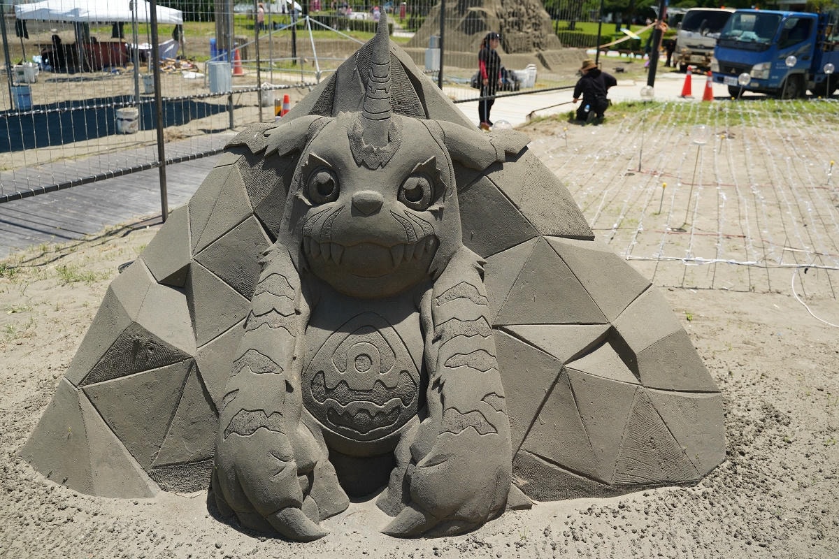 【八里城市沙雕展】2025八里城市沙雕展 全球知名動畫「數碼寶貝」主題 八里左岸公園沿岸沙灘 - 第9張圖 【八里城市沙雕展】2025八里城市沙雕展 全球知名動畫「數碼寶貝」主題 八里左岸公園沿岸沙灘