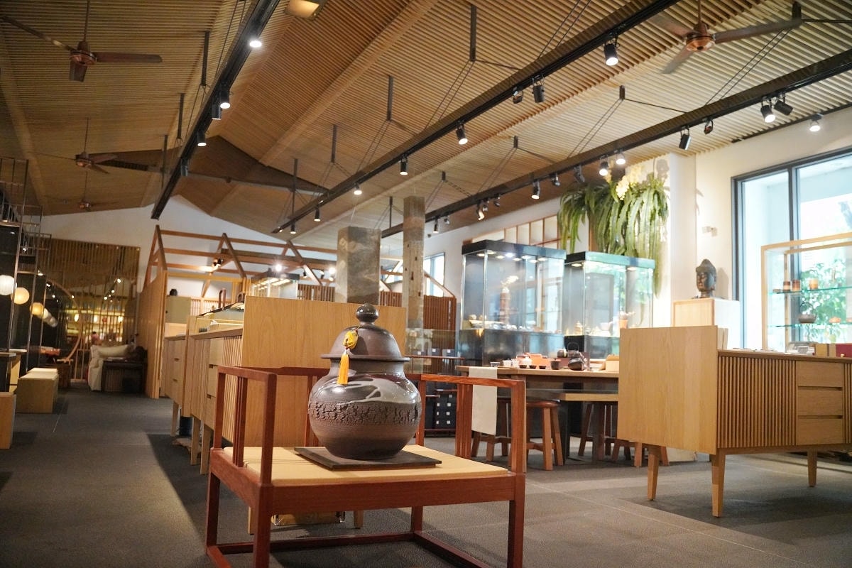 【梅門六調通模範茶館】台北條通商圈素食餐廳推薦 李鳳山大師打造的天然蔬食素養空間