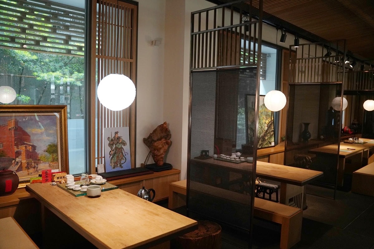 【梅門六調通模範茶館】台北條通商圈素食餐廳推薦 李鳳山大師打造的天然蔬食素養空間