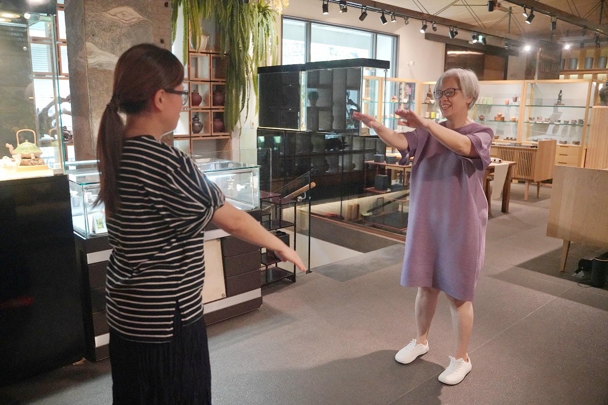 【梅門六調通模範茶館】台北條通商圈素食餐廳推薦 李鳳山大師打造的天然蔬食素養空間
