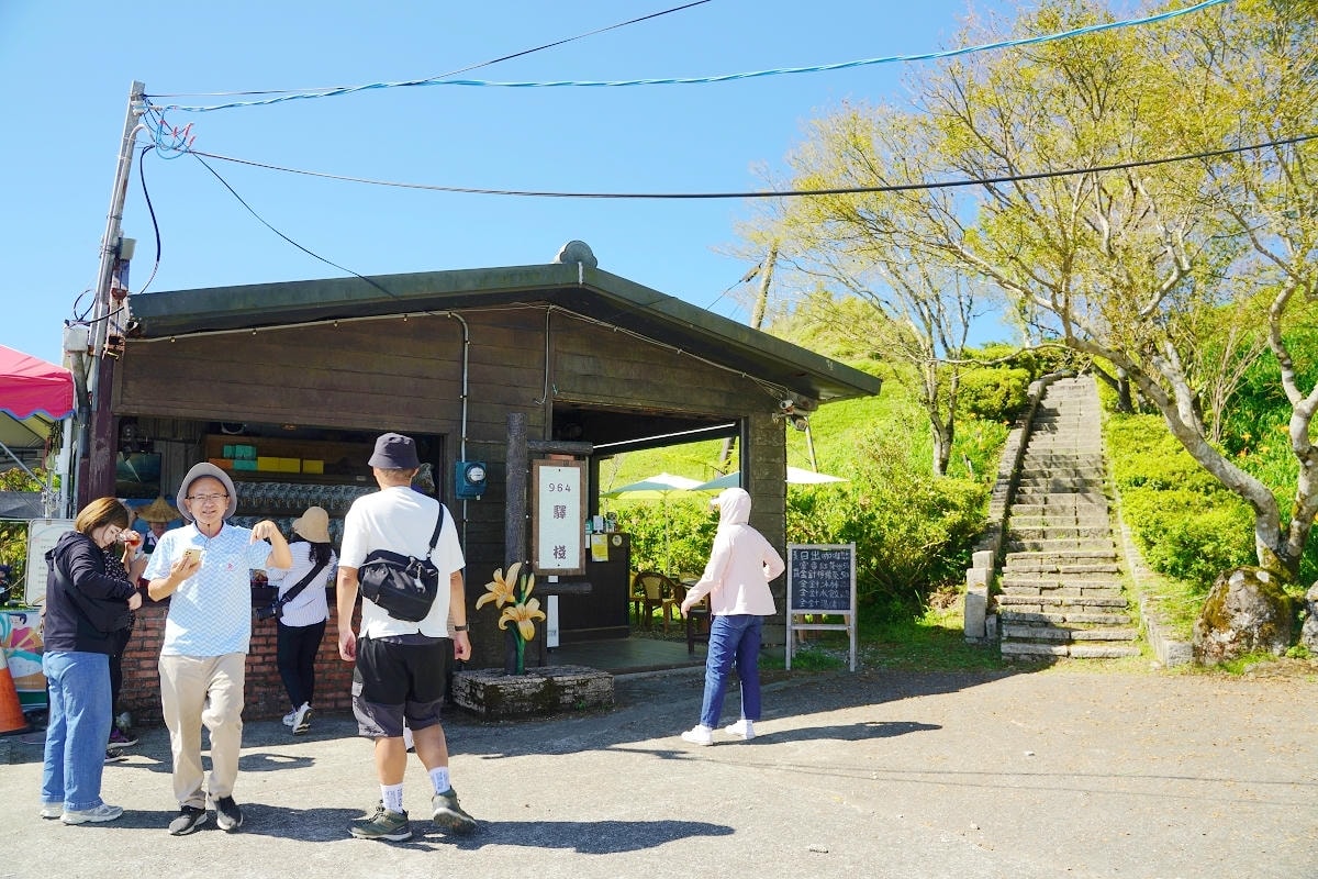 【964驛站二訪】花蓮富里六十石山採金針體驗 六十石山制高點忘憂亭 六十石山最好吃的炸金針