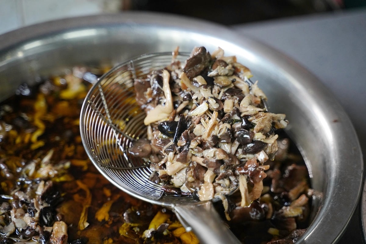 【興福望岳樓老麵館】蘇州常熟興福禪寺美食推薦 一柱清香一碗蕈油麵 常熟十大人氣麵館