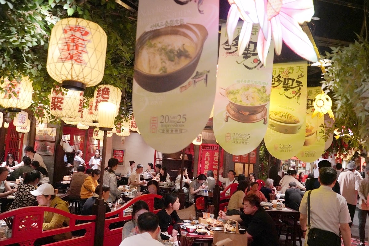 【南京大牌檔夫子廟平江府路店】南京美食餐廳推薦 夫子廟超人氣排隊美食 正宗南京地道小吃
