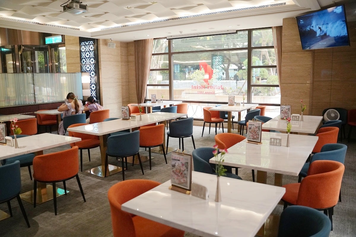【福容大飯店台北一館大廳酒吧二訪】午後花園雙人下午茶套餐 維也納第一品牌小紅帽咖啡