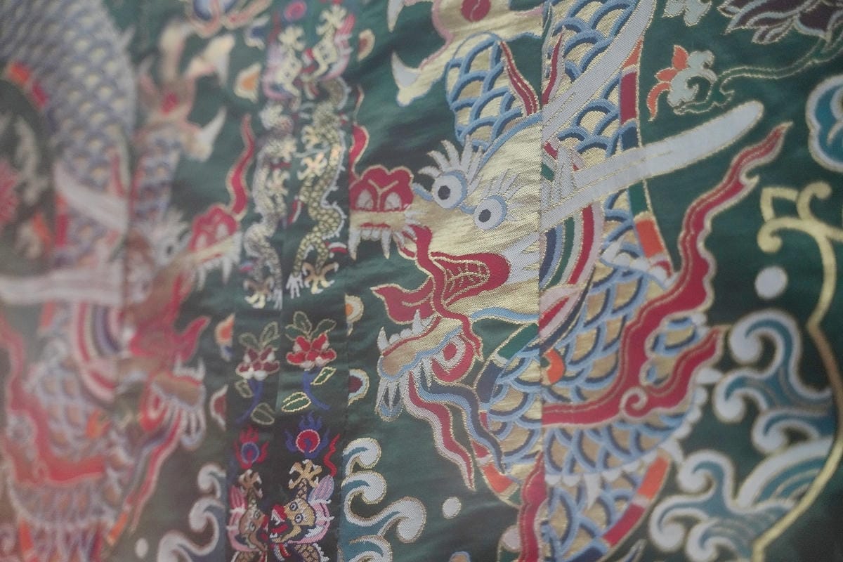 【南京雲錦博物館】中國唯一雲錦專業博物館 新金陵四十八景 雲錦妝花環形大花樓木織機現場展示