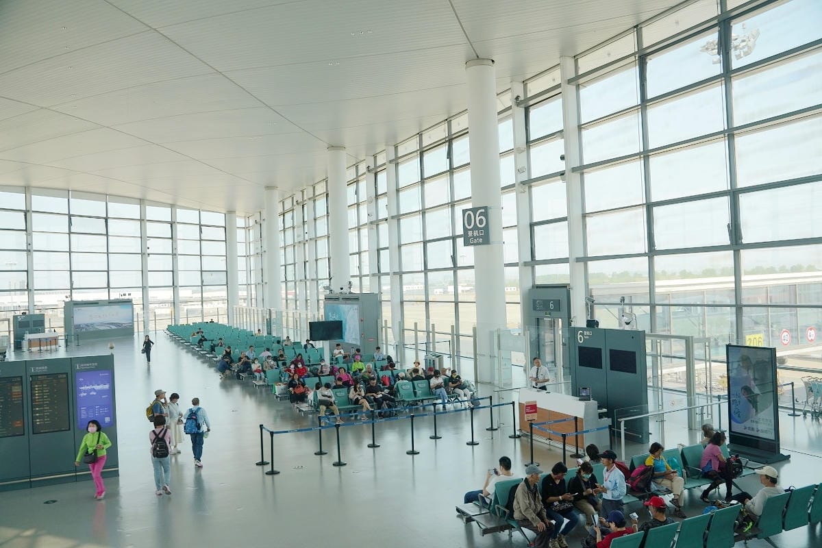 【南京祿口國際機場飛桃園國際機場】華信航空AE5002 南京祿口機場登機心得/機場環境分享