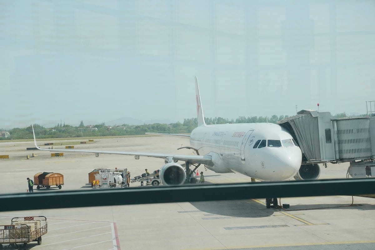 【南京祿口國際機場飛桃園國際機場】華信航空AE5002 南京祿口機場登機心得/機場環境分享